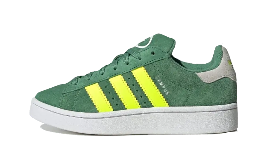 Adidas Campus 00s Preloved Green Solar Yellow