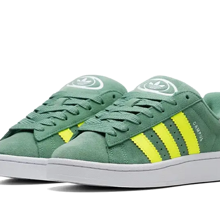 Adidas Campus 00s Preloved Green Solar Yellow