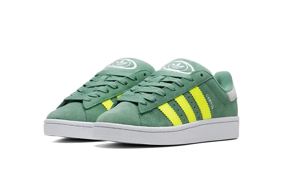 Adidas Campus 00s Preloved Green Solar Yellow