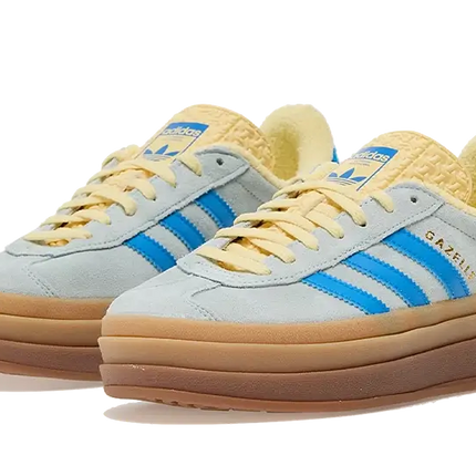 Adidas Gazelle Bold Almost Blue Yellow