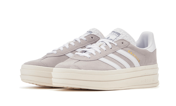 Adidas Gazelle Bold Grey White