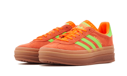 Adidas Gazelle Bold Solar Orange Solar Green