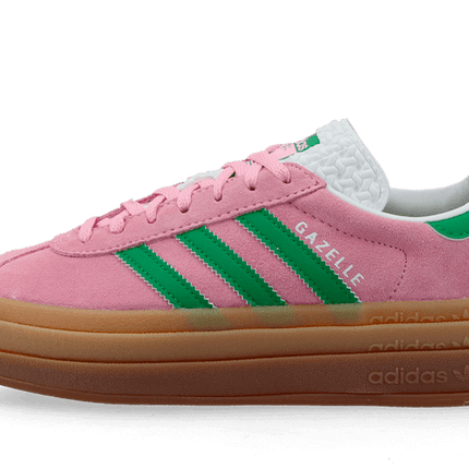 Adidas Gazelle Bold True Pink Green Cloud White