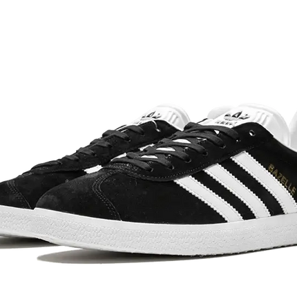 Adidas Gazelle Core Black Cloud White Gold