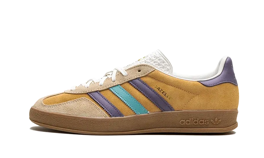 Adidas Gazelle Indoor Glow Orange Shadow Violet 