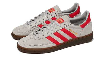 Adidas Handball Spezial Grey Two Hi-Res Red