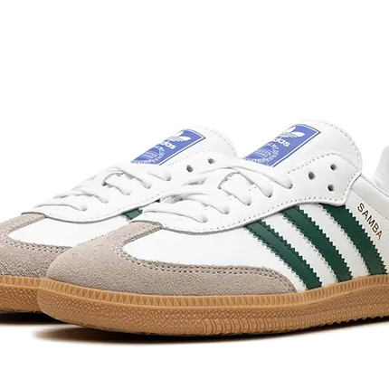 Adidas Originals Samba OG White Collegiate Green Gum 