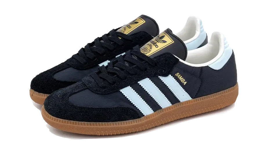 Adidas Samba OG Carbon Almost Blue Gum