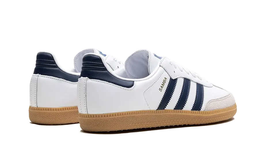 Adidas Samba OG Cloud White Night Indigo Gum 