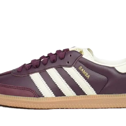 Adidas Samba OG Maroon Crewht Gold