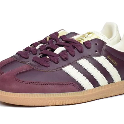 Adidas Samba OG Maroon Crewht Gold