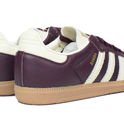 Adidas Samba OG Maroon Crewht Gold