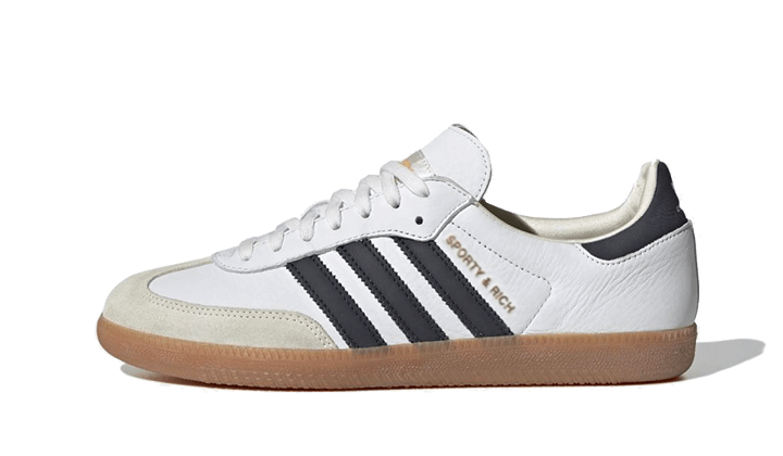 Adidas Samba OG Sporty & Rich White Black - Addict Sneakers