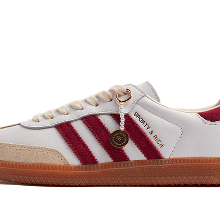Adidas Samba OG Sporty & Rich White Core Burgundy