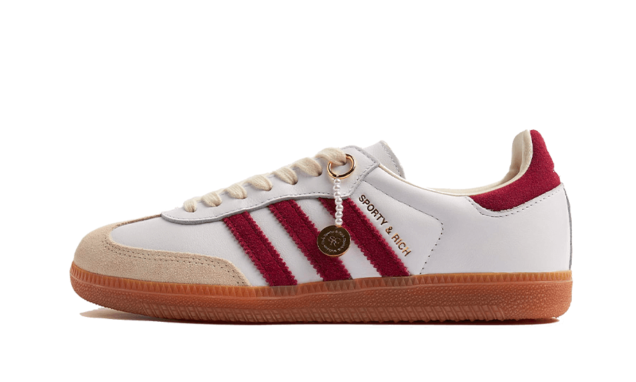 Adidas Samba OG Sporty & Rich White Core Burgundy