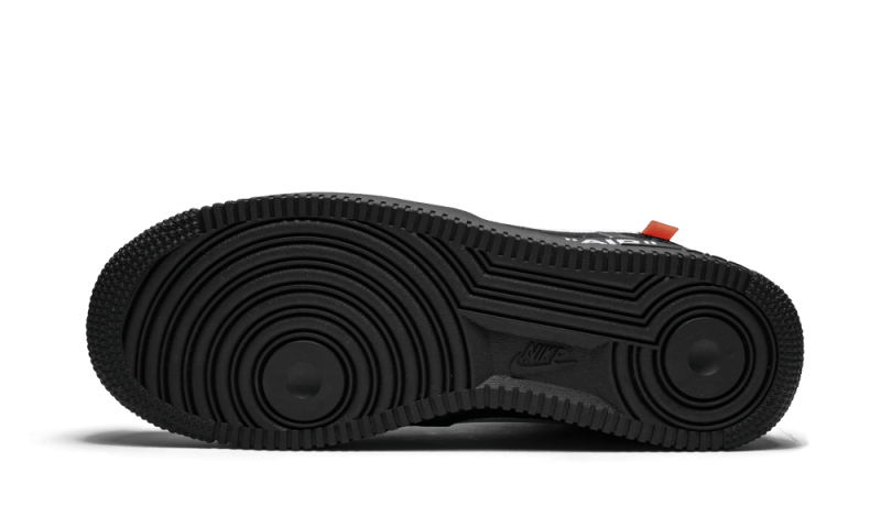Nike air force one low off white black sales