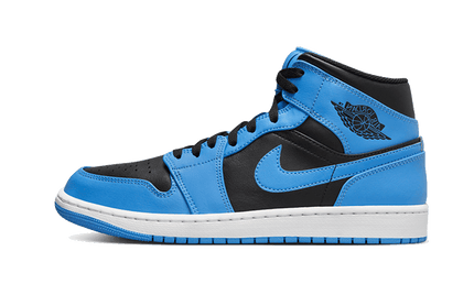 Air Jordan 1 Mid University Blue Black