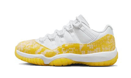 Air Jordan 11 Retro Low Yellow Snakeskin