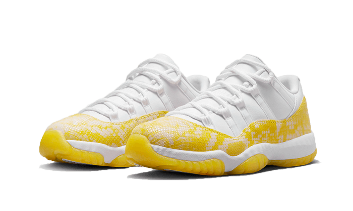 Air Jordan 11 Retro Low Yellow Snakeskin