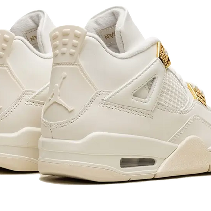 Air Jordan 4 Sail Metallic Gold