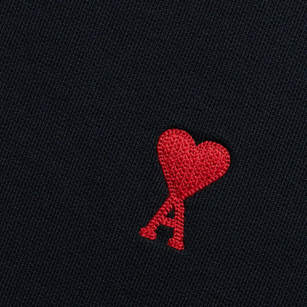 Logo view of Ami Paris Ami De Coeur Black Sweatshirt