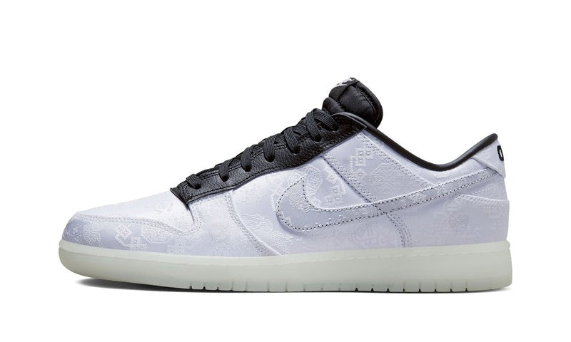 Nike Dunk Low CLOT Fragment White - Addict Sneakers