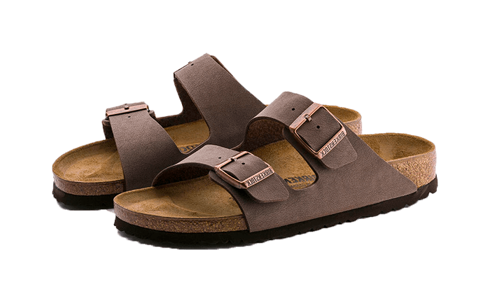 Birkenstock Arizona Birko-Flor Nubuck Mocha