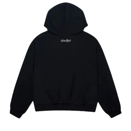 Broken Planet Sun Zip-Up Hoodie Midnight Black