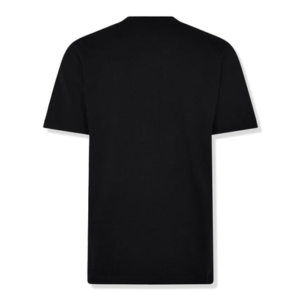 BAck view of Casablanca Casa Tennis Club Black T Shirt MF23-JTS-001-44-EX