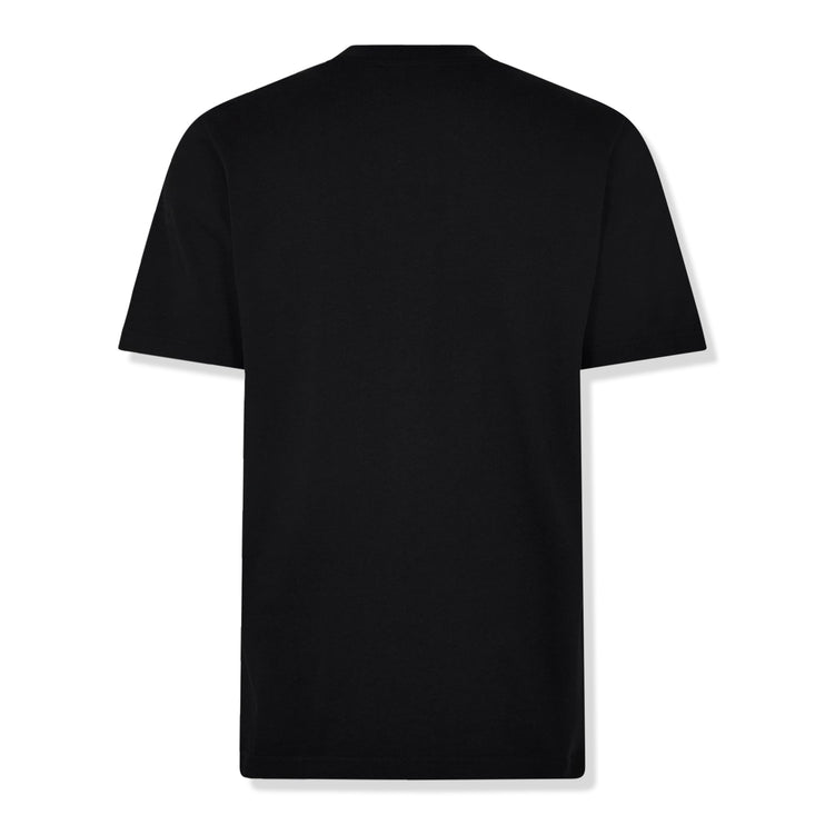 BAck view of Casablanca Casa Tennis Club Black T Shirt MF23-JTS-001-44-EX