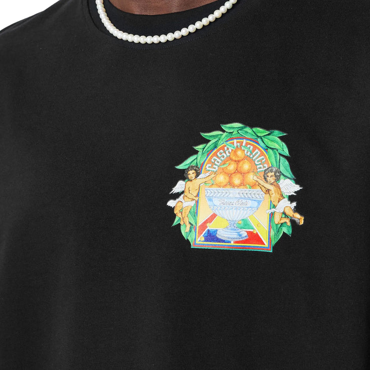 Casablanca Casa Triomphe Black T Shirt