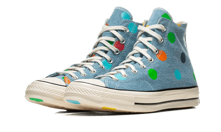 Converse Chuck Taylor All-Star 70s Hi Golf Wang Denim Polka Dots