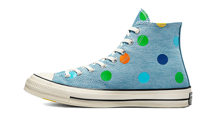 Converse Chuck Taylor All-Star 70s Hi Golf Wang Denim Polka Dots