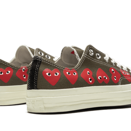 Converse Chuck Taylor All-Star 70s Ox Comme des Garçons PLAY Multi Heart Green