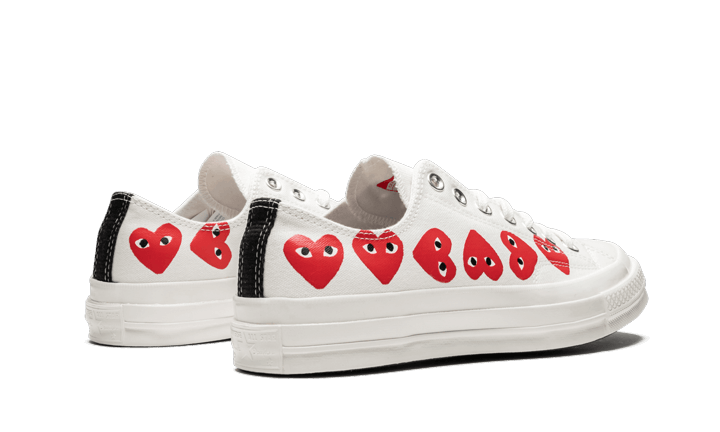 Converse Chuck Taylor All-Star 70s Ox Comme des Garçons PLAY Multi-Heart White