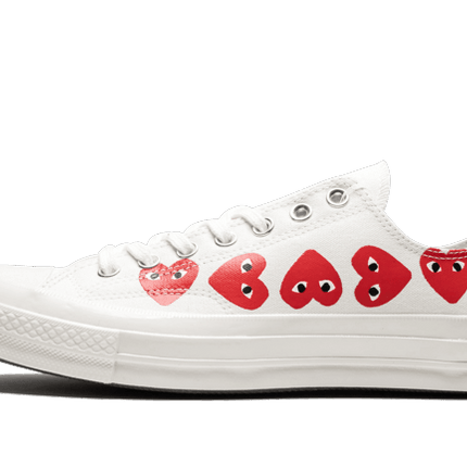 Converse Chuck Taylor All-Star 70s Ox Comme des Garçons PLAY Multi-Heart White