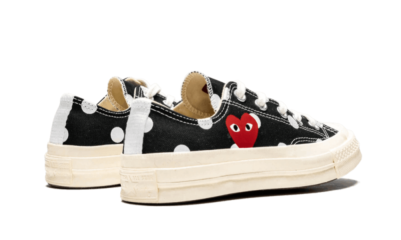 Converse Chuck Taylor All-Star 70s Ox Comme des Garçons PLAY Polka Dot Black