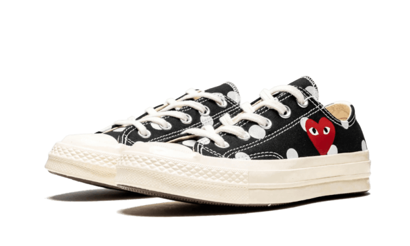 Converse Chuck Taylor All-Star 70s Ox Comme des Garçons PLAY Polka Dot Black