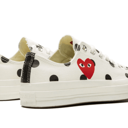 Converse Chuck Taylor All-Star 70s Ox Comme des Garçons PLAY Polka Dot White