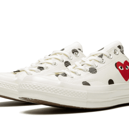 Converse Chuck Taylor All-Star 70s Ox Comme des Garçons PLAY Polka Dot White