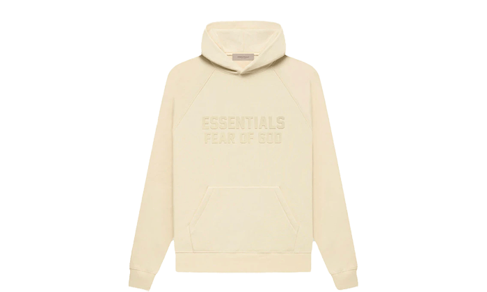 Fear Of God Essentials Hoodie Egg Shell