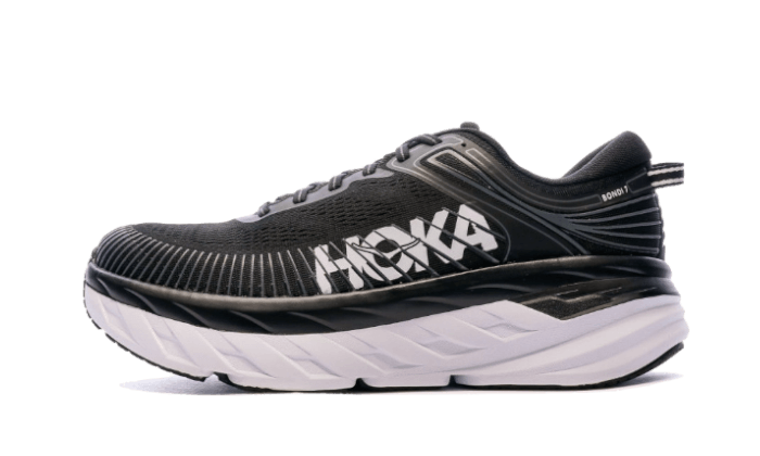 Hoka Bondi 7 Black White