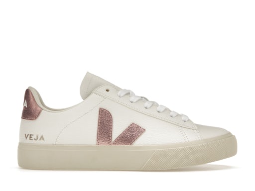 Veja Campo Chromefree Leather White Nacre