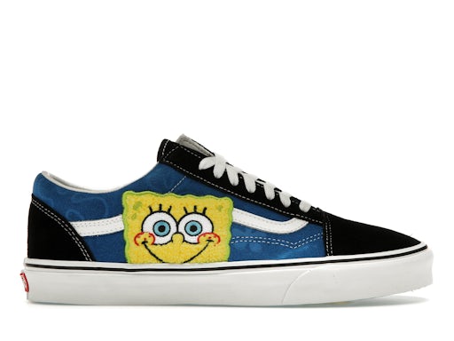 Vans Old Skool Spong eBob Squa rePants Smile Patch