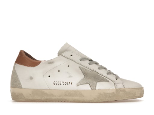 Golden Goose Super-Star White Tan (Women's)