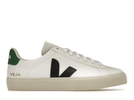 Veja Campo Chromefree Leather White Black Emeraude