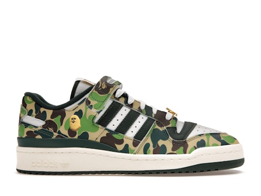 adidas Forum 84 Low Bape 30 th Anniversary Green Camo