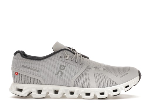 On Running Cloud 5 Glacier Grey White