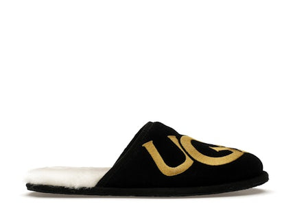 UGG Scuff Logo Slipper Black Gold