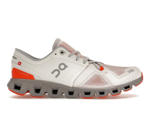 On Running Cloud X 3 Ivory Alloy (Women's)